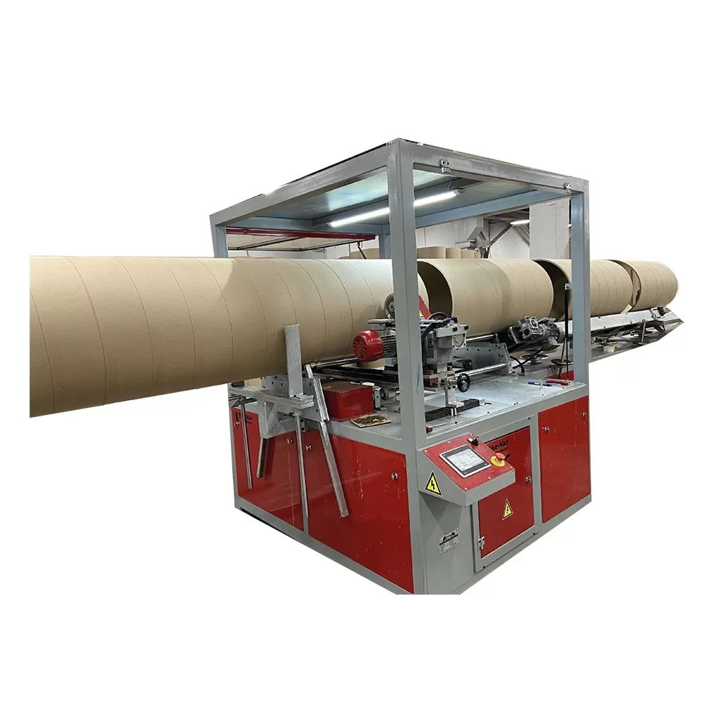 T-3000 30-Ply Full Electronic Double Blade Jumbo Paper Tube Machine