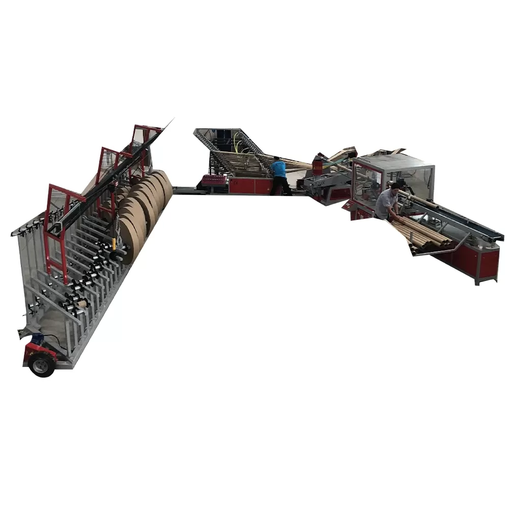 T-2500 25-Ply Full Electronic Double Blade Paper Tube Machine